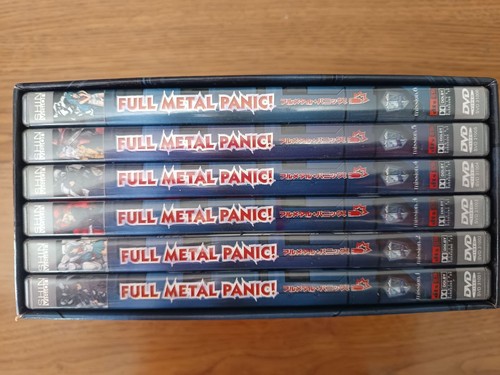 Dvd full metal panic cofanetto - metal,
