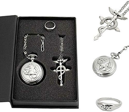 Anello collana orologio - , da