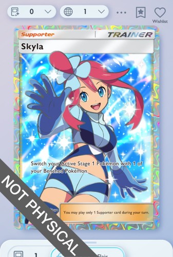 Pokemon tcg pocket skyla - -,