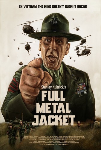 Locandina poster full metal - locandina,