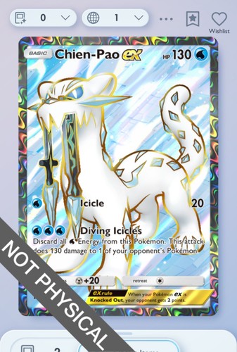 Pokemon tcg pocket chien - -, chien-pao