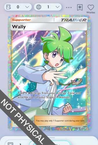 Pokemon tcg pocket - pokemon, wally
