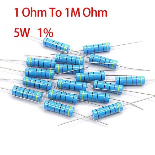 Resistenze film metallico 5w - resistenze,